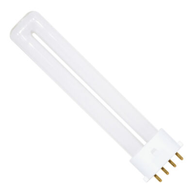 Sylvania 20317 CF9DS/E/841 9W T4 Single Tube CFL 4pin 2G7 4100k Cool White