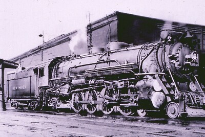 Duplicate Train Slide New Haven 4-8-2  #3335 06/18/1939 Southampton St Boston MA