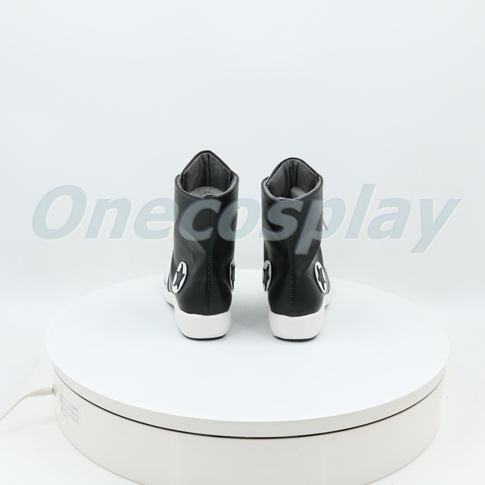Vtuber Shoto Shoes Cosplay Men Boots Black Shxtou