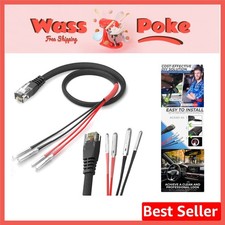 Compact Radar Detector Power Cord - 12" Hardwire Kit for Escort  Valentine 1
