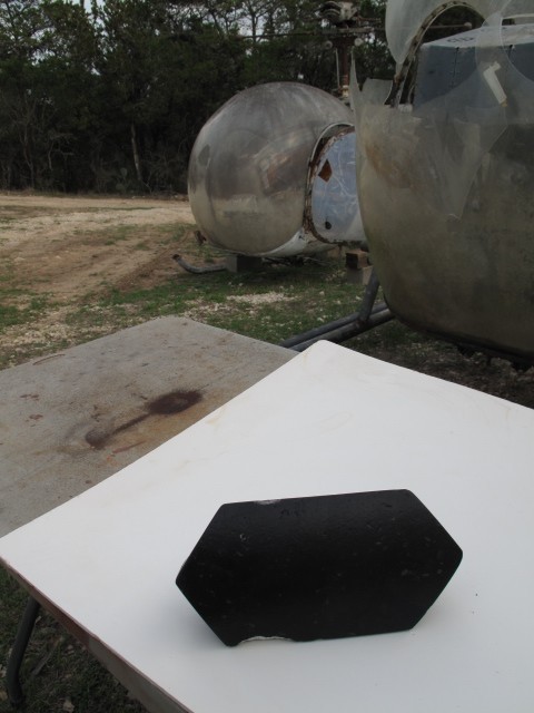 Starship S24 Thermal Protection Heat Tile found in Mexico