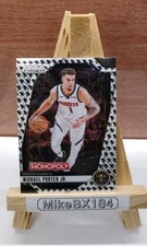 MICHAEL PORTER JR 2024-25 Monopoly RUNNING Mr. BLACK & WHITE  Prizm #56 Nuggets