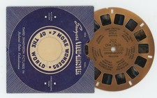 Oak Creek Canyon And Vicinity Arizona 1939 Blue Back View-Master Reel 292