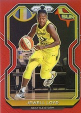 2021 Panini Prizm WNBA Red #/299 NO.2 Jewell Loyd - Seattle Storm