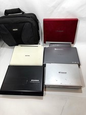 Mixed Lot Of 5 Portable DVD Players - 1 Bag Sold As Is / For Parts Only 