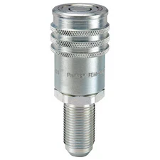 Parker Fem-371-8Bmf Hydraulic Quick Connect Hose Coupling, Steel Body,