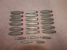 23 Vintage Tip Top Metal Hair Rollers / Perm Rods