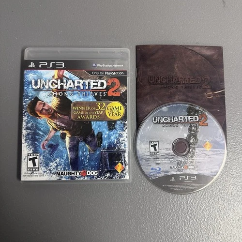 Uncharted 2 Among Thieves PS3 PlayStation 3 - Complete CIB TESTED