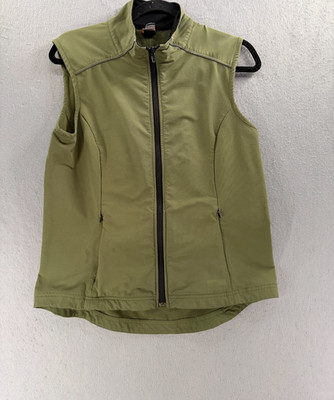 Kerrits Vest Womens M Green Softshell Riding Equestrian Jacket Performance READ
