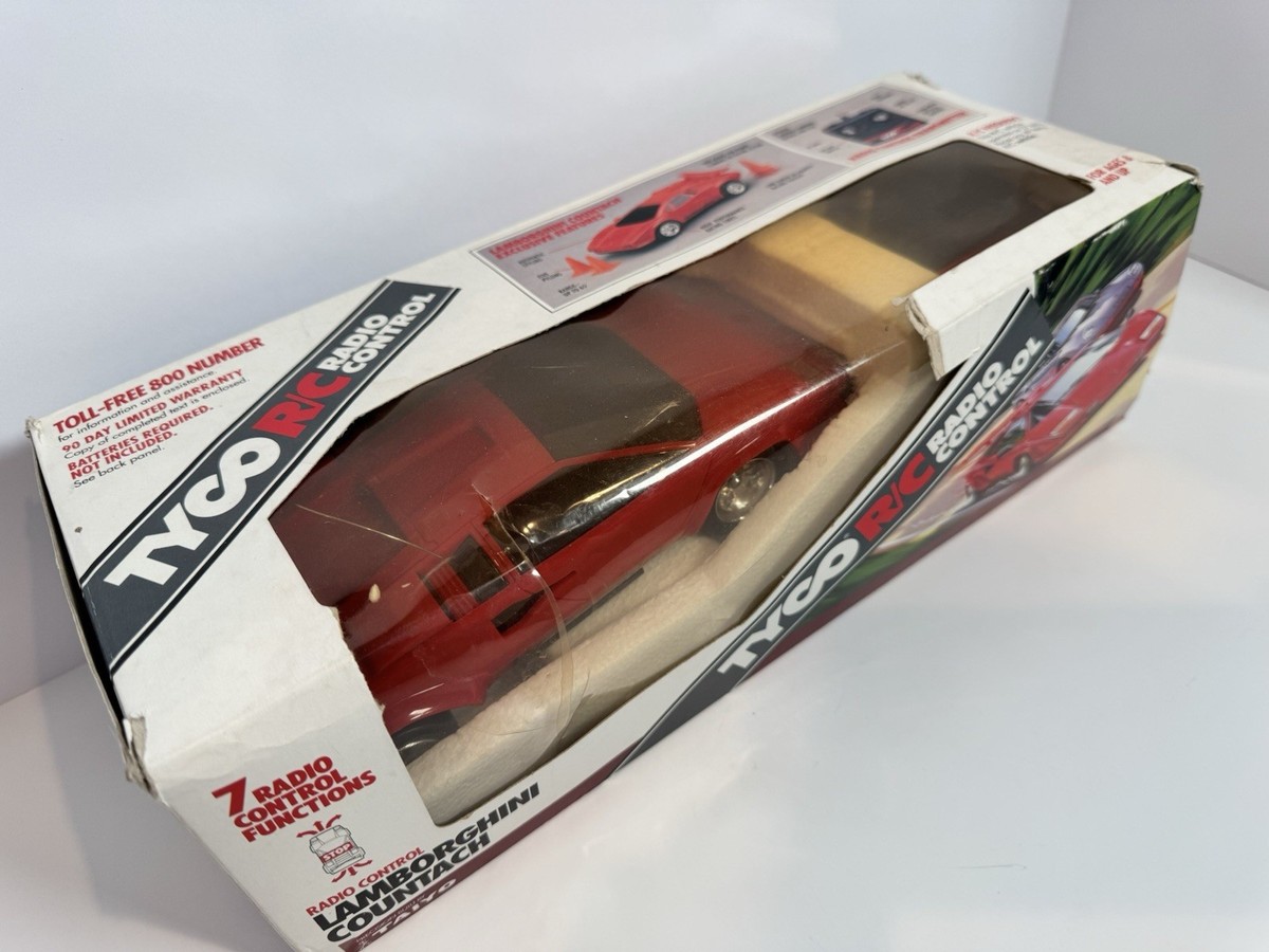 1988 Tyco Lamborghini Countach RC w/ Box | eBay
