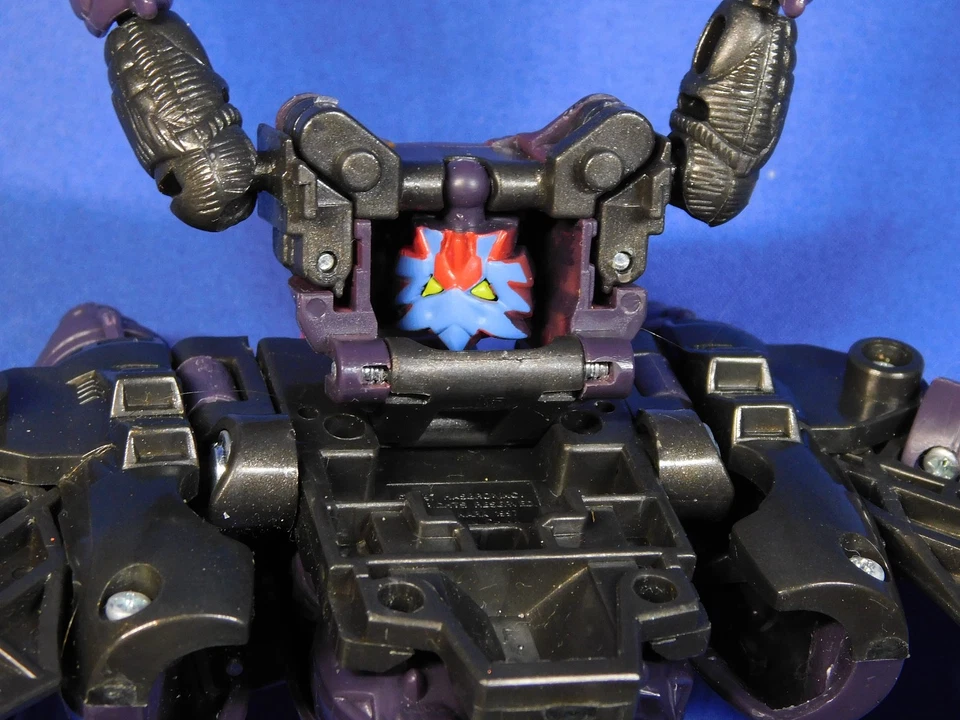 TRANSFORMERS ARMADA AIRAZOR W/NIGHTSCREAM MINICON COMPLETE BEAST WARS REPAINT - Image 4 of 4