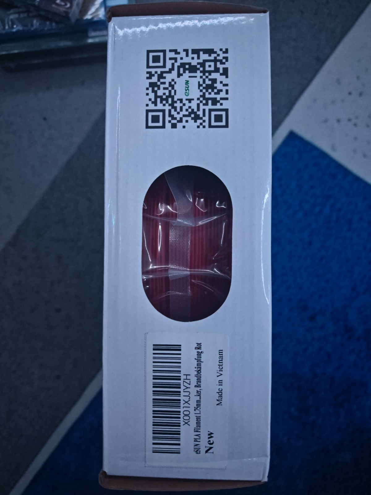 eSUN PLA+ Filament White 1.75mm 1kg 3D Drucker Weiß Bambu Lab kompatibel - Bild 2