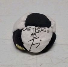 DirtBag Hacky Sack Black White w/Sticker - New, Unused 2 READ