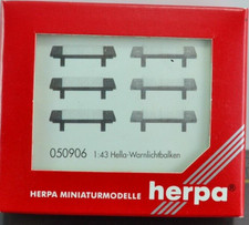 Herpa 050906 Hella Warning Light Bar Kit Police - Emergency Vehicles 143 Scale