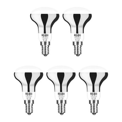 Modee E14 Halogen Reflektorlampe R50 42W 624lm 2700K Warmweiß Dimmbar 5 Stück