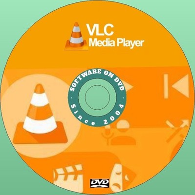 Latest New Release VLC Media player for Windows on DVD