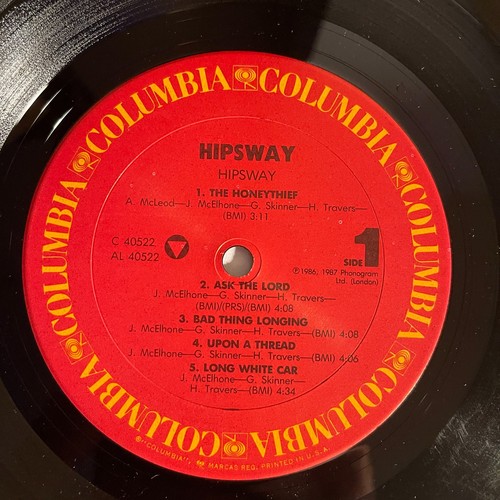 Hipsway Self Titled Vinyl, LP 1987 Columbia – C 40522 - Picture 4 of 4