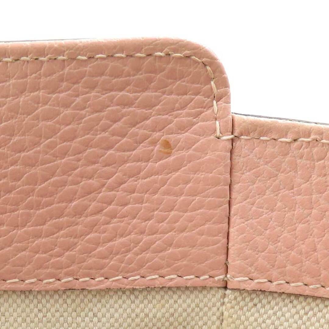 GUCCI Children's Leather Handbag Pink Beige Used Damaged 355640 Free Shipping thumbnail 7