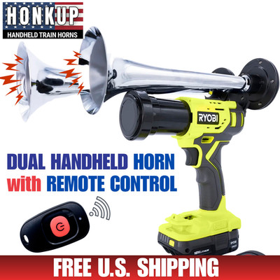 Ryobi Impact Train Horn Loud Custom Assembled USA | Wireless Remote | Tool Only