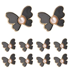 10 Counts Butterfly Waist Cinching Button, Reusable Adjustable Pant Waist Tighte