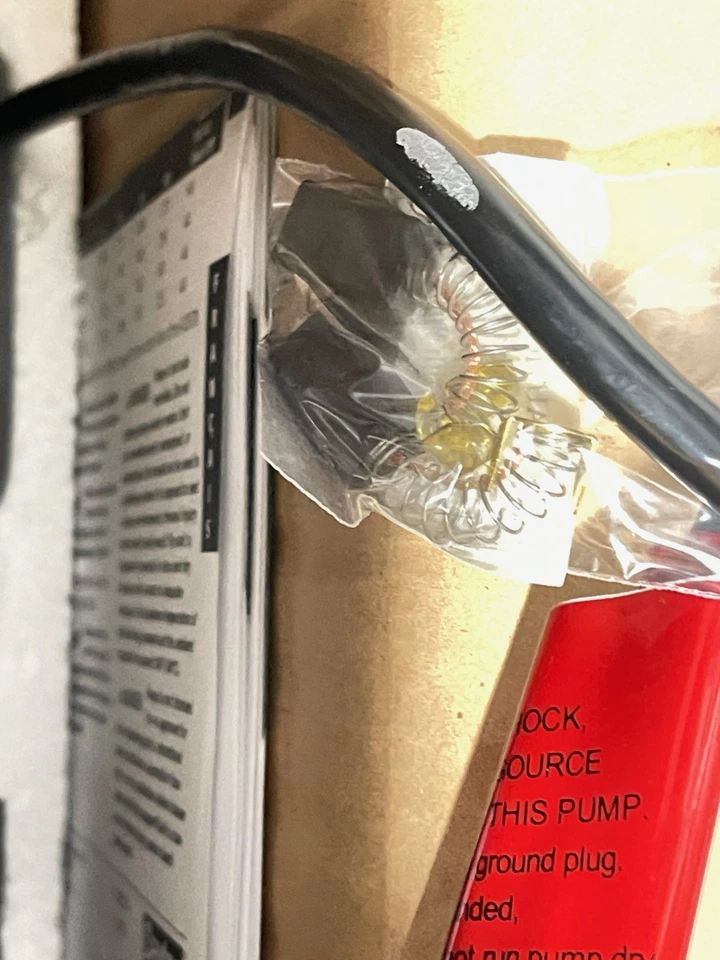 Dayton 4CB57B Portable Utility Pump 1/2 HP 7000 RPM 8 Amps(J5) - Image 3 of 4