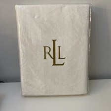 Ralph Lauren Paisley Suite Cream Tablecloth 60 x 144 Oblong Rectangular  NEW
