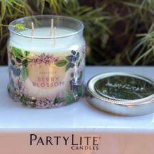 PartyLite 3 Wick Scented Jar Candle 375gm - CHOOSE YOUR FAVE RRP$45 FAST POST 2U