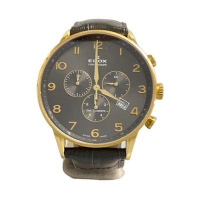EDOX 10408 Gehäusegröße 4,8 × 4,4 cm gebraucht Uhr #101014