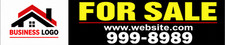 3ft x 8ft For Sale Vinyl Banner Custom Made- New-Free Shipping 1