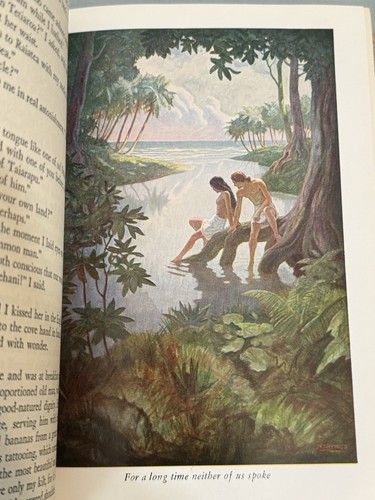 THE BOUNTY TRILOGY Nordhoff & Hall 1962 HARDCOVER N.C. WYETH ED Illustrated - Picture 8 of 8