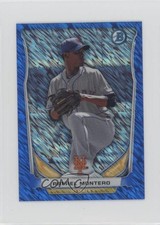 2014 Bowman Scout Top 5 Prospects Mini Chrome Refractors Blue Rafael Montero 0l2