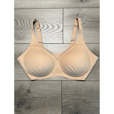Honeylove Crossover Convertible Wireless Comfort Bra Tan Size M  36D/36E 