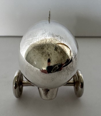 Zeppelin Cocktail Shaker Silver Ornament Restoration
