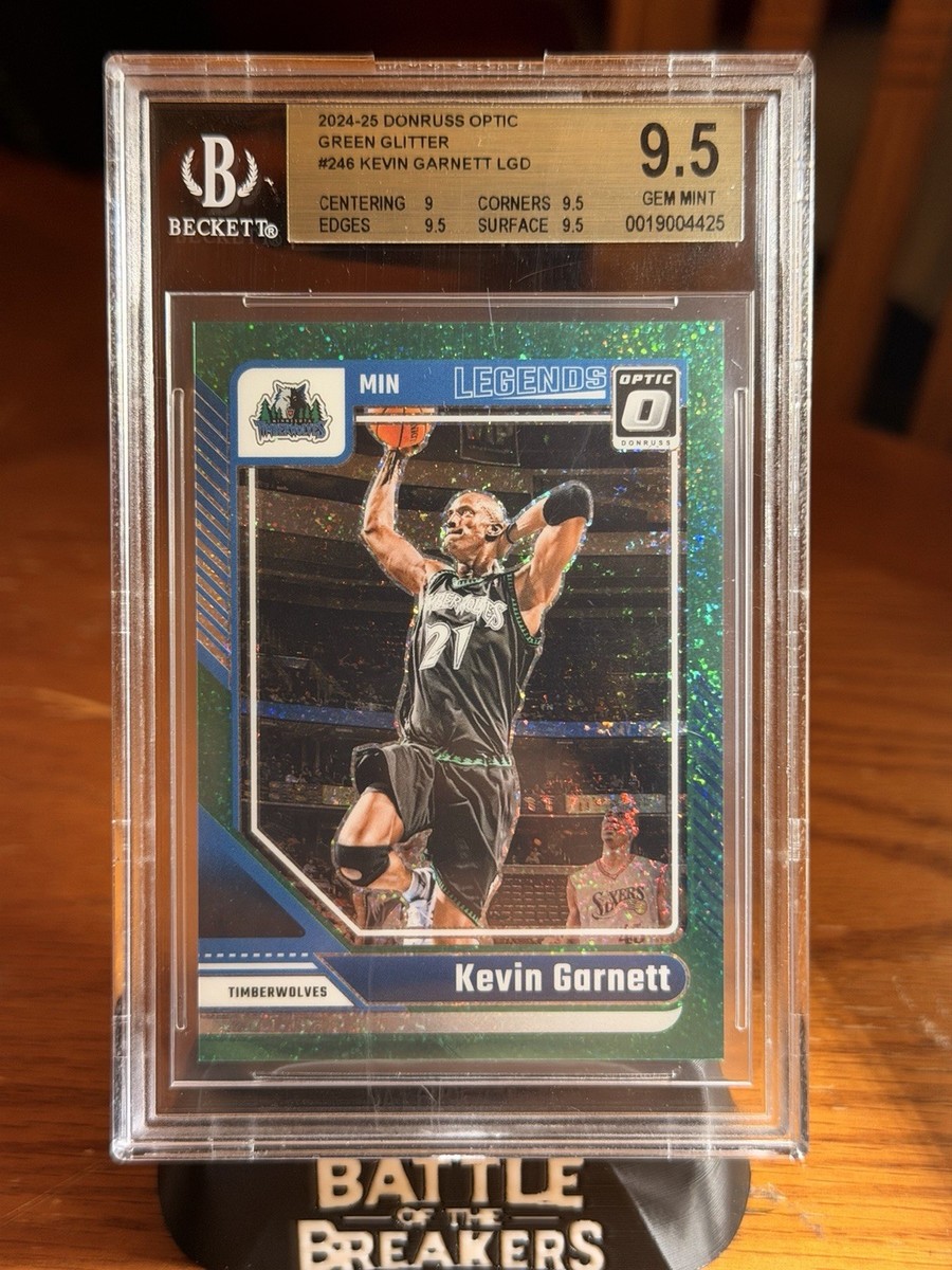 2024-25 Panini Donruss Optic - Legends Kevin Garnett #246 Green