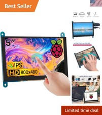 Capacitive Touch 5-Inch IPS Display - Perfect for Raspberry Pi  Gaming Consoles