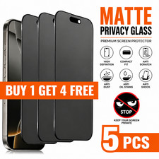 Privacy Tempered Glass Screen Protector For iPhone 17 Pro Max 16 15 14 13 12 11