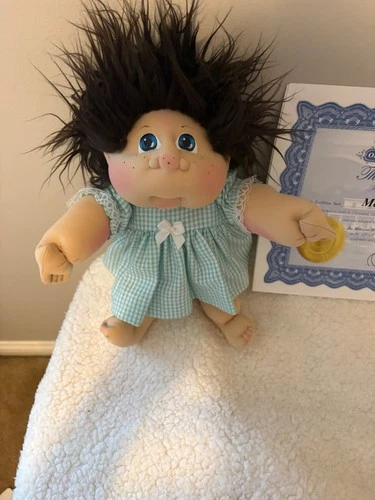 cabbage patch soft sculpture lullaby 12 inch baby free shipping!