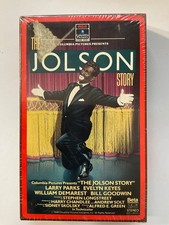 The Jolson Story - Betamax Beta Tape Brand New Factory Sealed watermarks