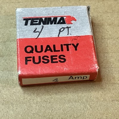 Tenma 4 Amp Quality Fuses (Part #28-879)   NOS Box of Fuses
