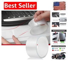 Universal Door Edge Protector, Clear Sill Guard Film with Anti-Collision Prot...
