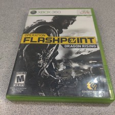 Operation Flashpoint: Dragon Rising (Microsoft Xbox 360, 2009) Authentic - Good