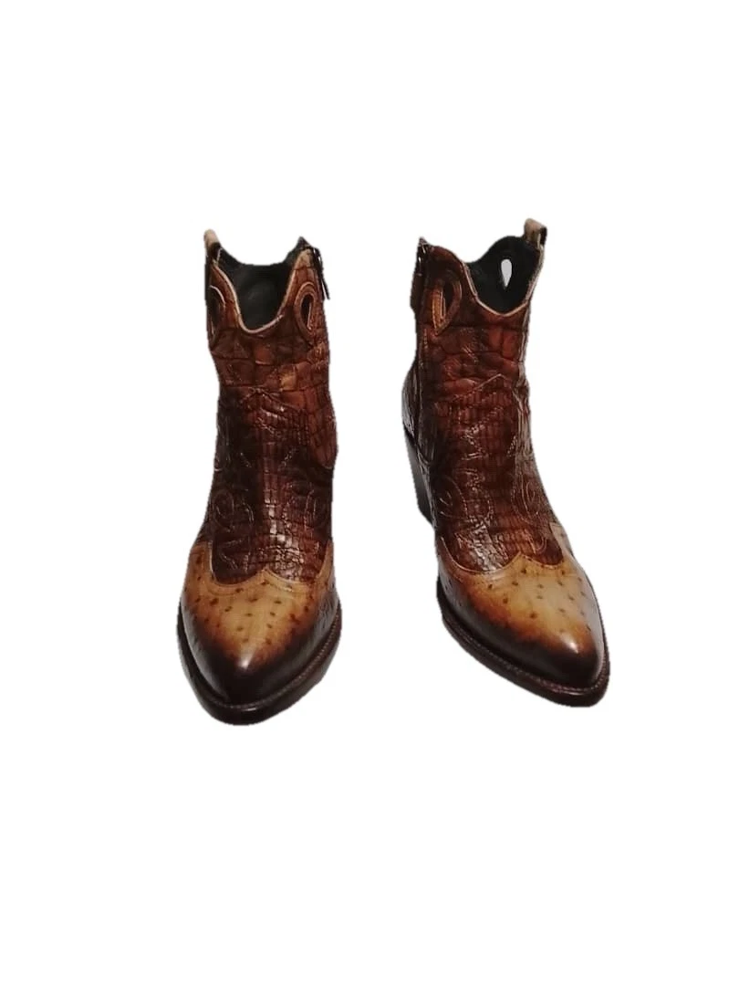Animal Print Zip Ankle Boots for Men for Sale | Shop New 