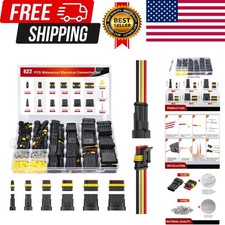 622PCS 1 2 3 4 5 6 Pin Electrical Connector  Plug Male Female Terminal Wire C...