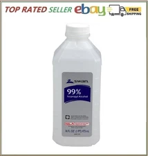 SWAN 99% Isopropyl Alcohol, 16 oz  First Aid Only
