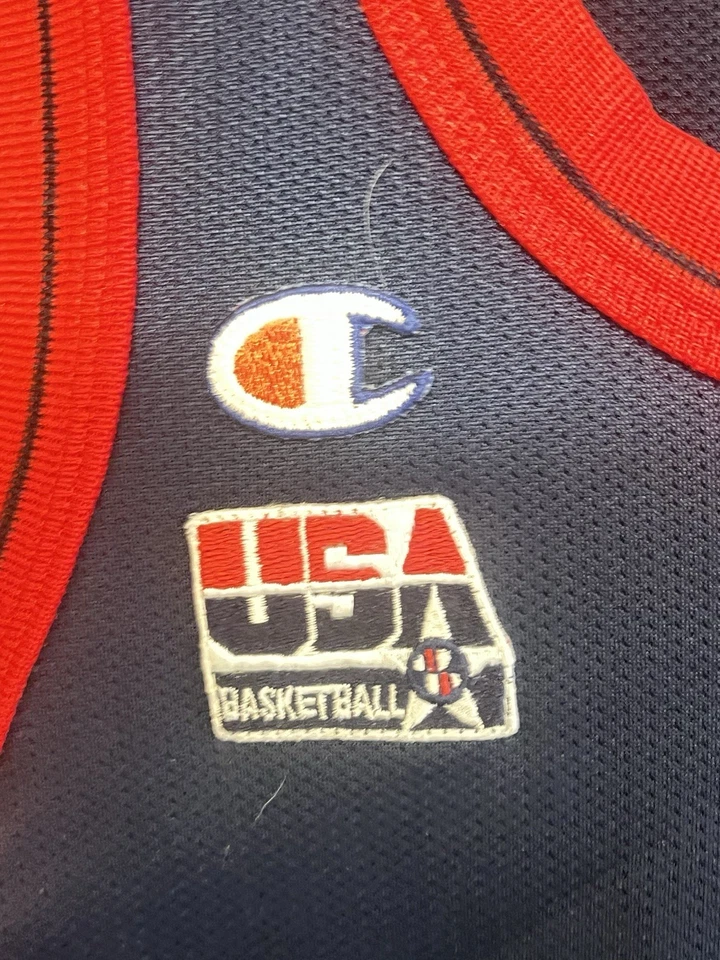 Camiseta de colección campeona Reggie Miller #10 USA Dream Team 2 Indiana Pacers NBA 36 Foto 3 de 4