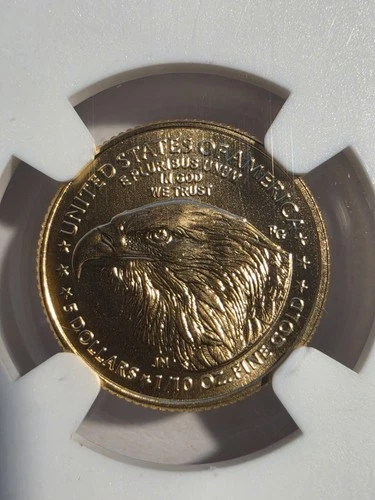 2026 $5 GOLD EAGLE MS69 1/10 OZ