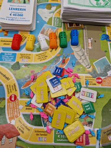 Das Spiel des Lebens Hasbro 2013 Brettspiel Gesellschaftsspiel Familienspiel - Bild 4 von 13