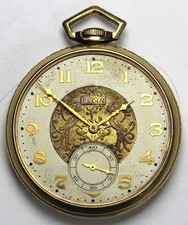 1940 Elgin Grade 303 12s 7j Rolled Gold Plate RGP Pocket Watch - Parts/Repair