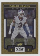 2023 Score Gold Dots 42/210 Damar Hamlin #266 1l3j