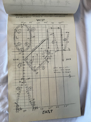 1955-56 Univ Of Michigan Marching Band Formations Book William Revelli Director
